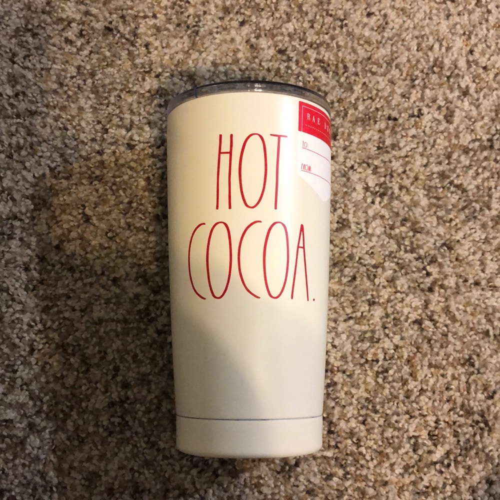 Rae Dunn 17 oz insulated stainless steel tumbler